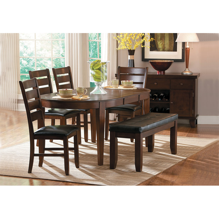 Millwood Pines Leola Butterfly Leaf Dining Table & Reviews Wayfair